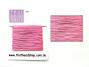 1mm Waxed Cotton Cord - Pink